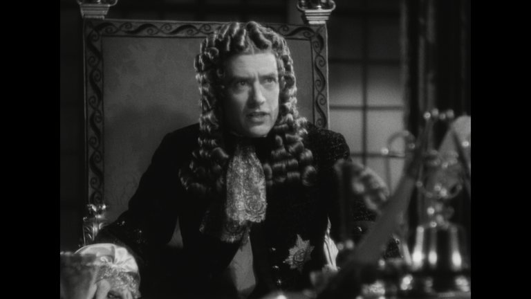 Screen capture from Captain Blood