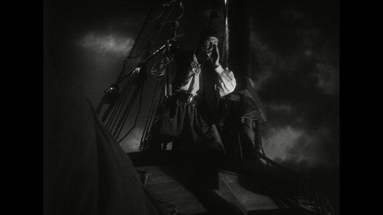 Screen capture from Captain Blood