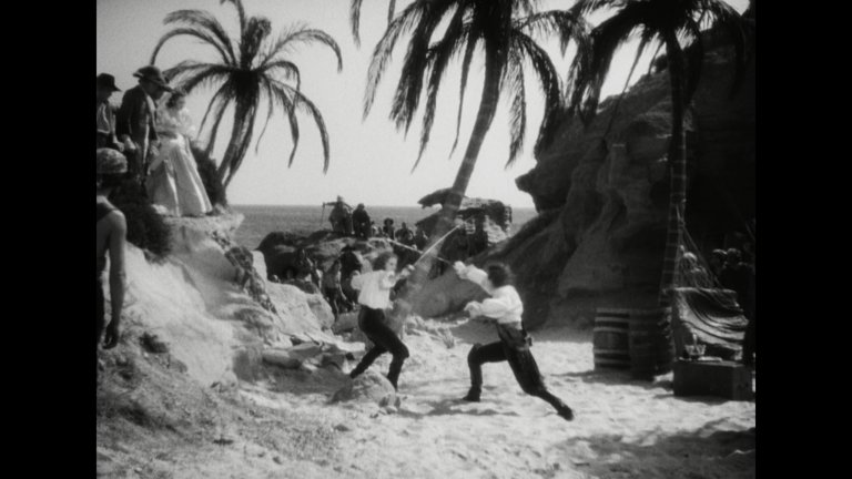 Screen capture from Captain Blood