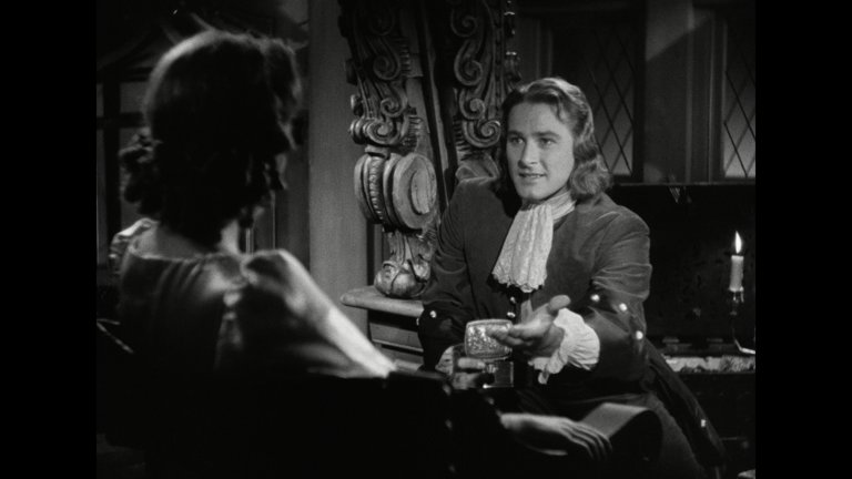 Screen capture from Captain Blood