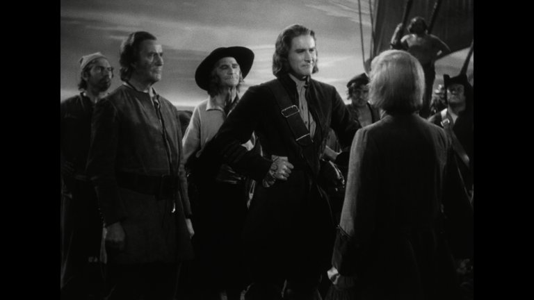 Screen capture from Captain Blood