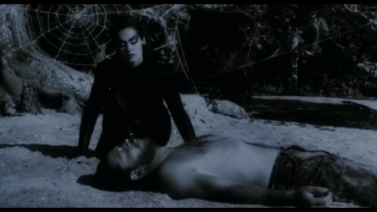 Screen capture from Kiss of the Spider Woman