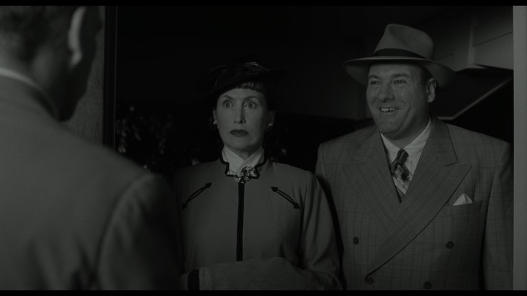 Screen capture from The Man Who Wasn't There