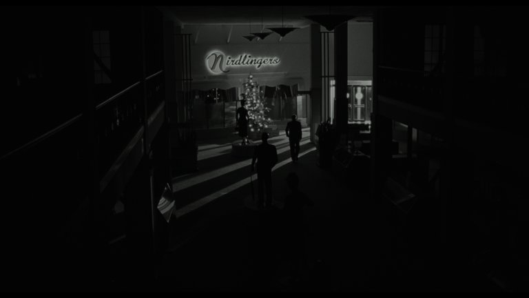 Screen capture from The Man Who Wasn't There