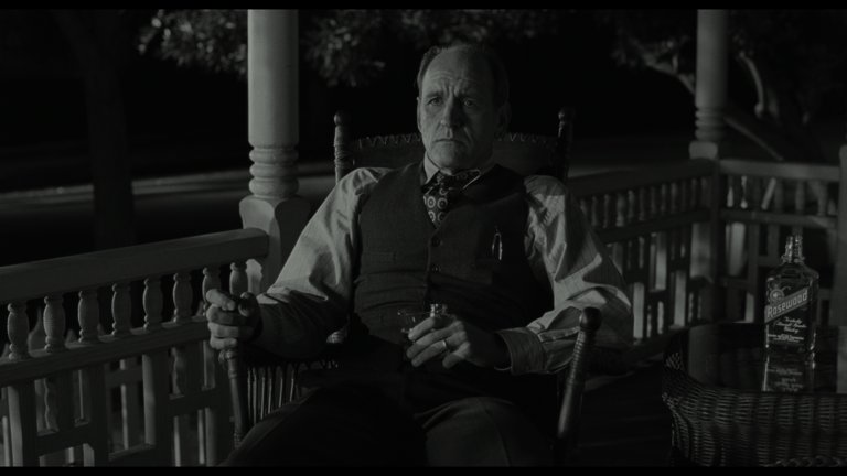 Screen capture from The Man Who Wasn't There