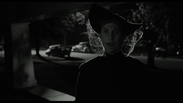 Screen capture from The Man Who Wasn't There