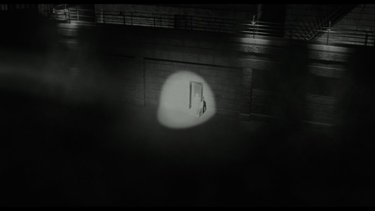 Screen capture from The Man Who Wasn't There