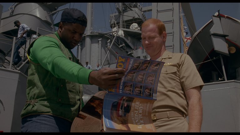 Screen capture from Under Siege