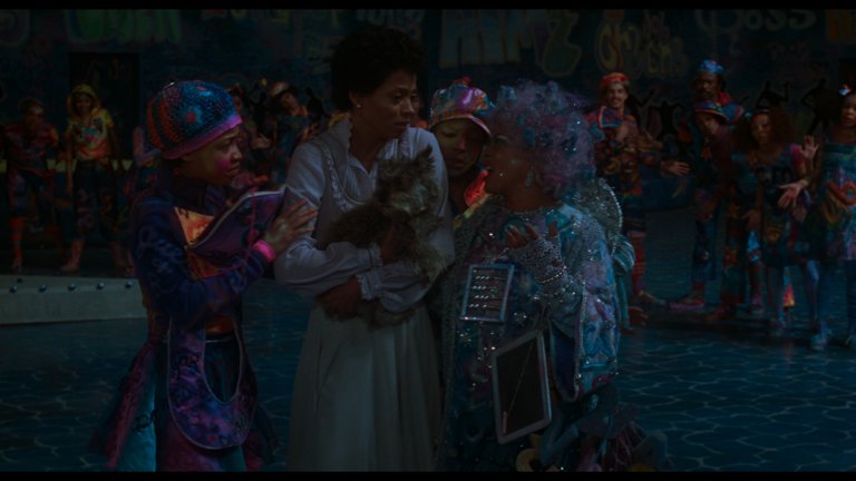 Screen capture from The Wiz