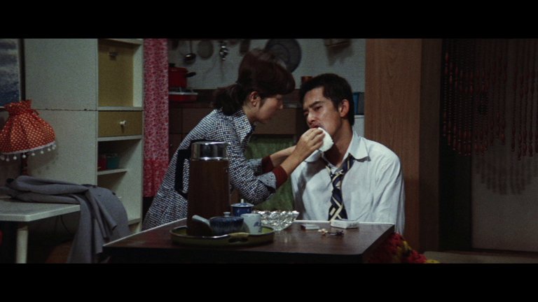 Screen capture from The Japanese Godfather Trilogy