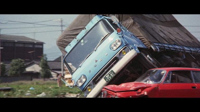 Screen capture from The Japanese Godfather Trilogy