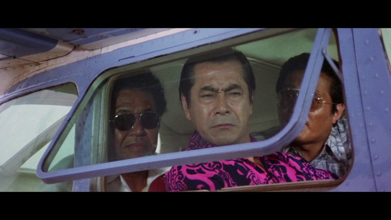 Screen capture from The Japanese Godfather Trilogy