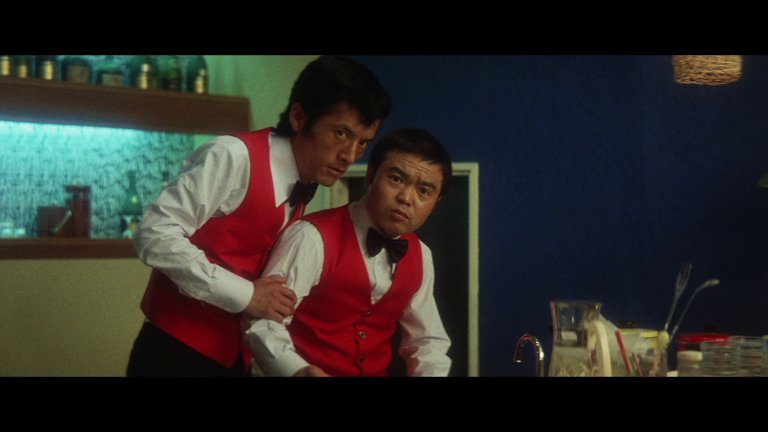Screen capture from The Japanese Godfather Trilogy