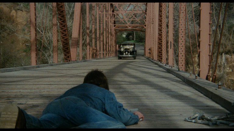 Screen capture from The Stunt Man