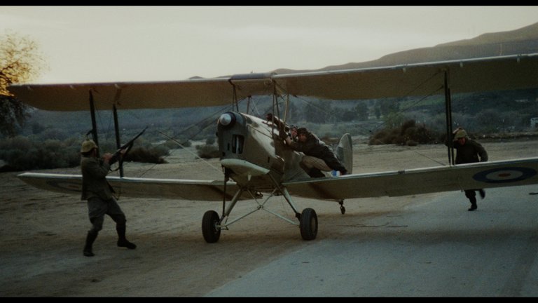 Screen capture from The Stunt Man