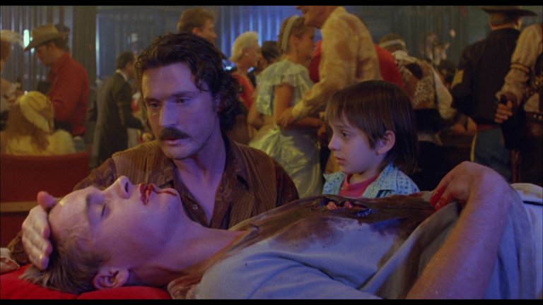 Screen capture from Highway to Hell