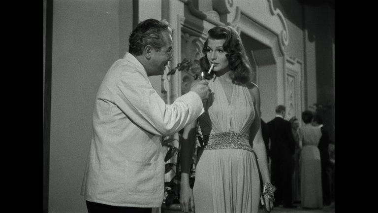 Screen capture from Gilda