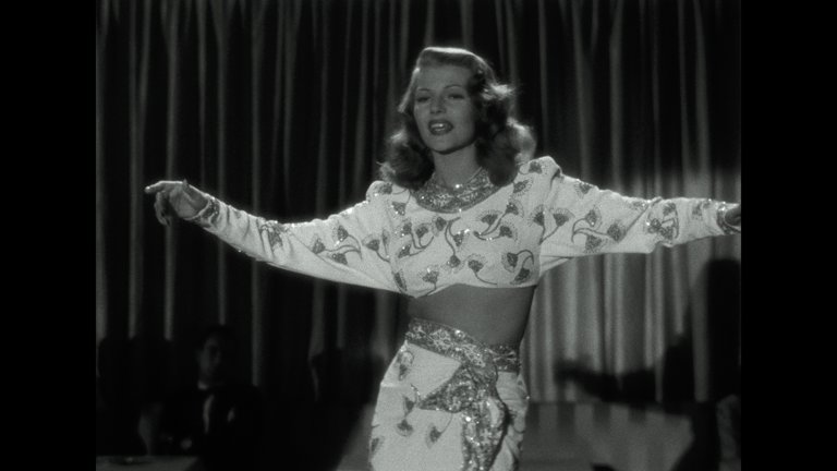 Screen capture from Gilda