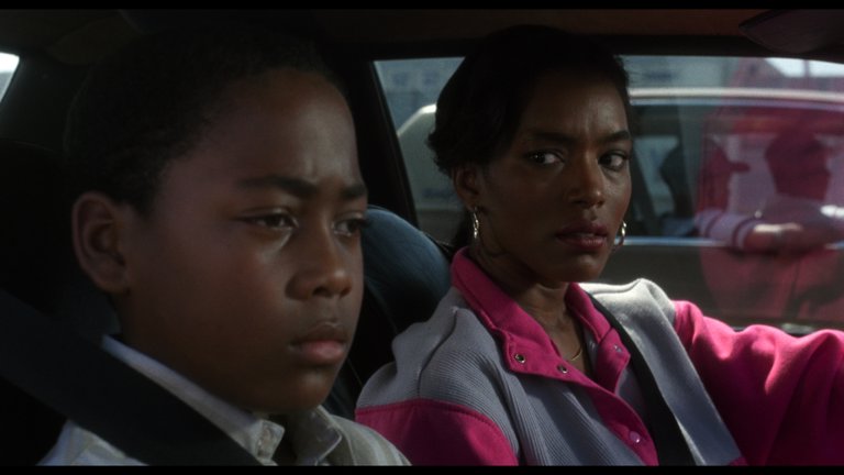 Screen capture from John Singleton's Hood Trilogy