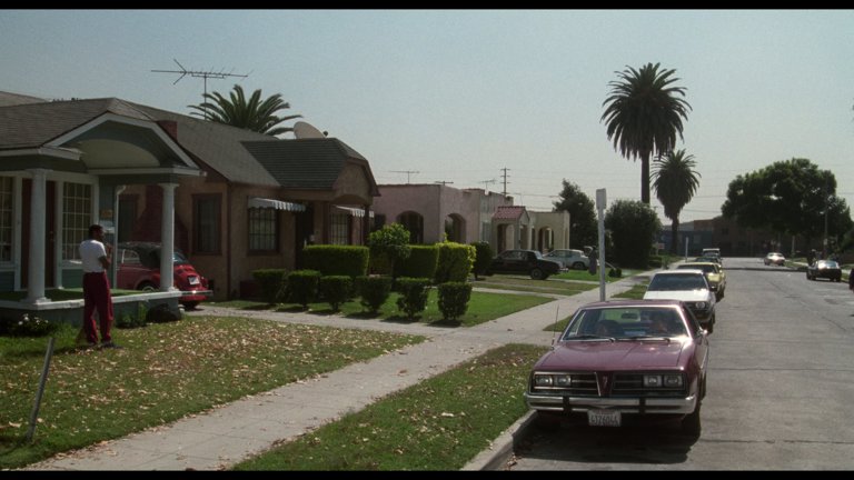 Screen capture from John Singleton's Hood Trilogy