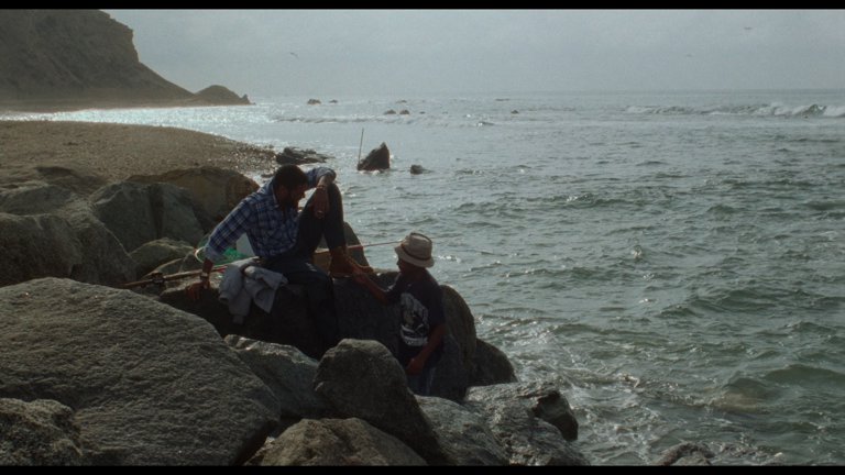 Screen capture from John Singleton's Hood Trilogy