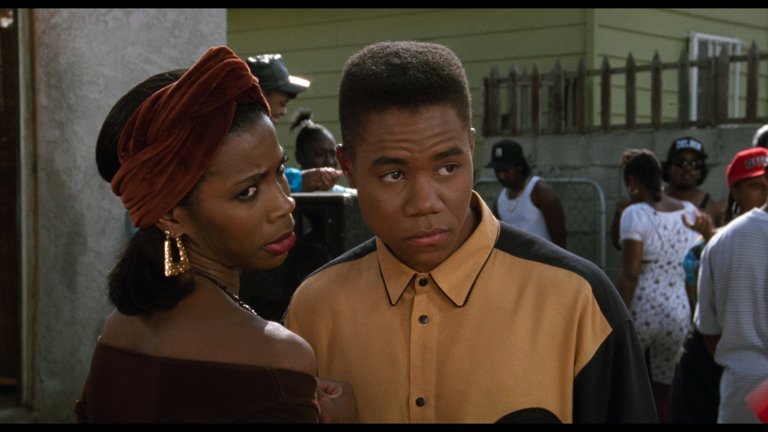Screen capture from John Singleton's Hood Trilogy