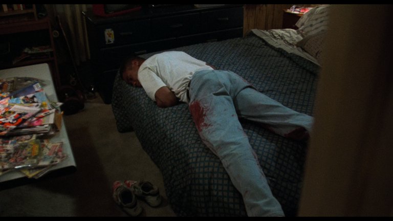 Screen capture from John Singleton's Hood Trilogy