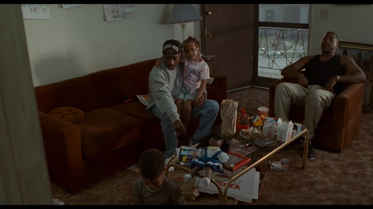 Screen capture from John Singleton's Hood Trilogy