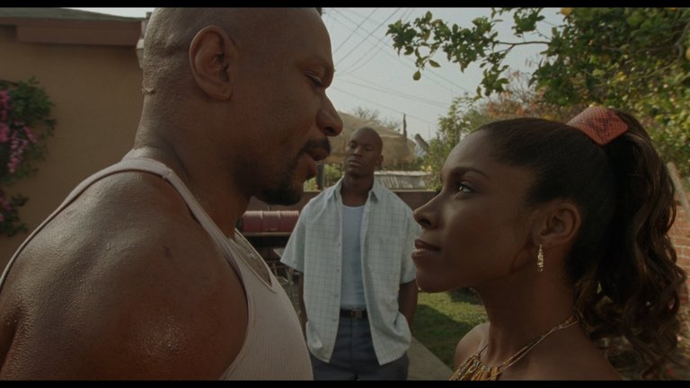 Screen capture from John Singleton's Hood Trilogy
