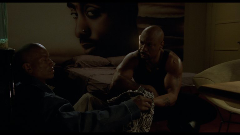 Screen capture from John Singleton's Hood Trilogy