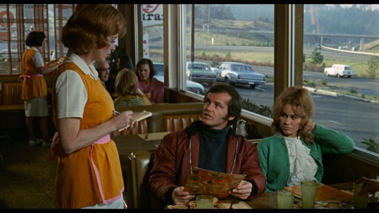 Screen capture from Five Easy Pieces