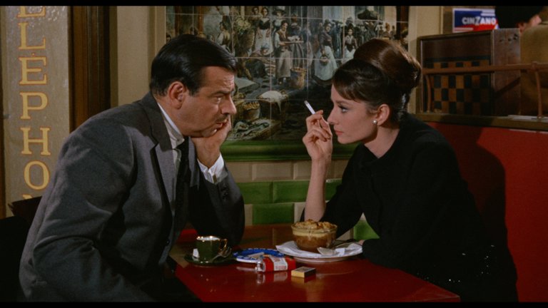 Screen capture from Charade