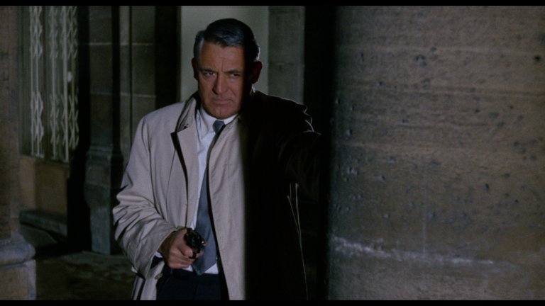 Screen capture from Charade