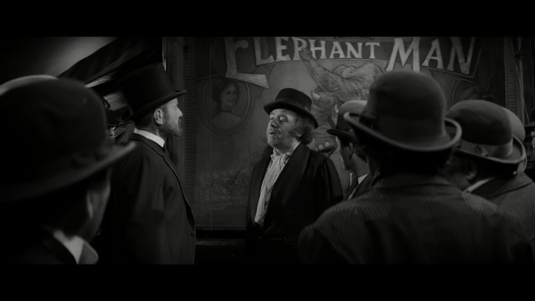 Screen capture from The Elephant Man