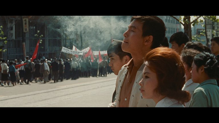 Screen capture from Cruel Story of Youth