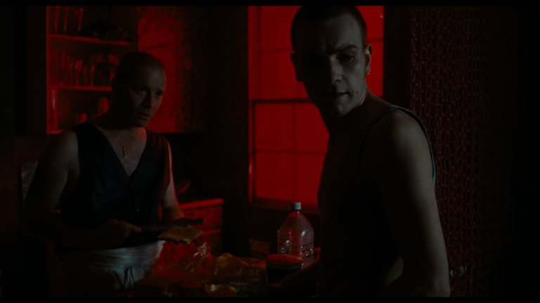 Screen capture from Trainspotting