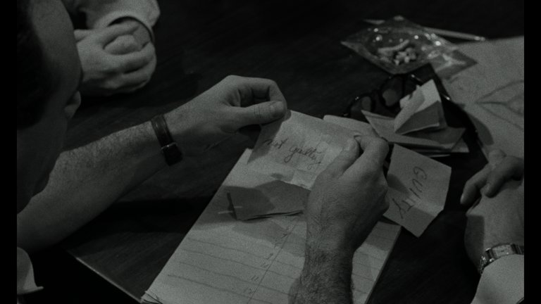 Screen capture from 12 Angry Men