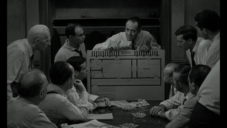 Screen capture from 12 Angry Men