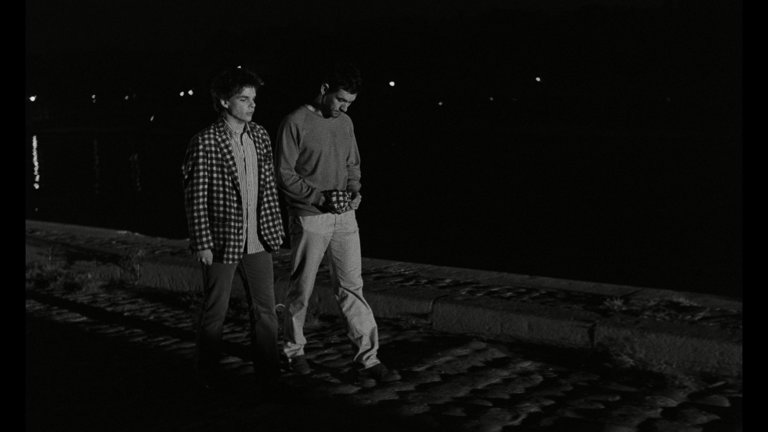 Screen capture from Three Films by Leos Carax