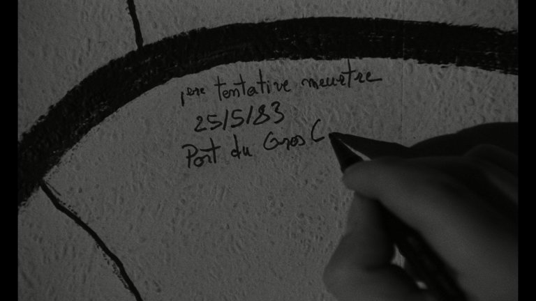 Screen capture from Three Films by Leos Carax