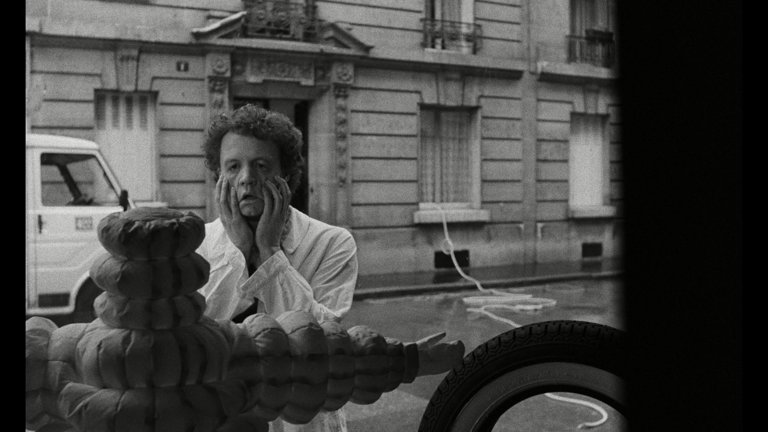 Screen capture from Three Films by Leos Carax
