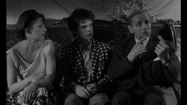 Screen capture from Three Films by Leos Carax