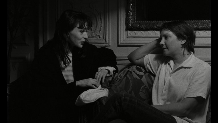 Screen capture from Three Films by Leos Carax