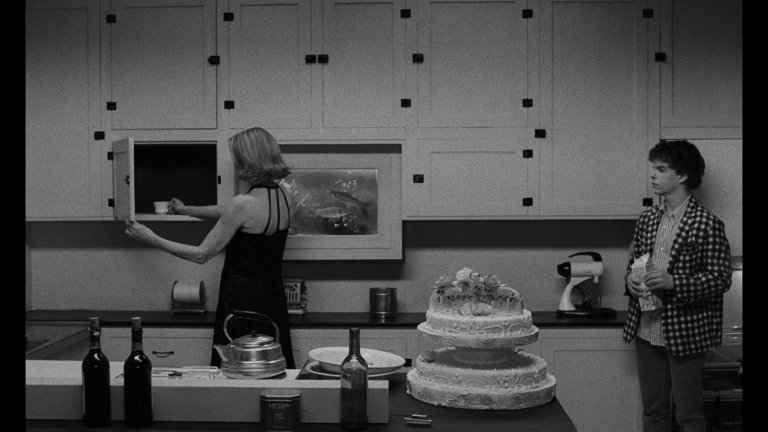 Screen capture from Three Films by Leos Carax