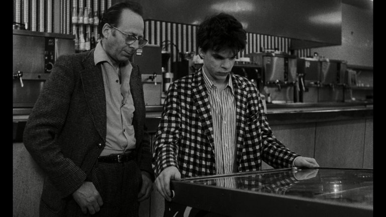 Screen capture from Three Films by Leos Carax