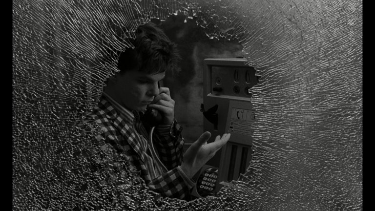 Screen capture from Three Films by Leos Carax