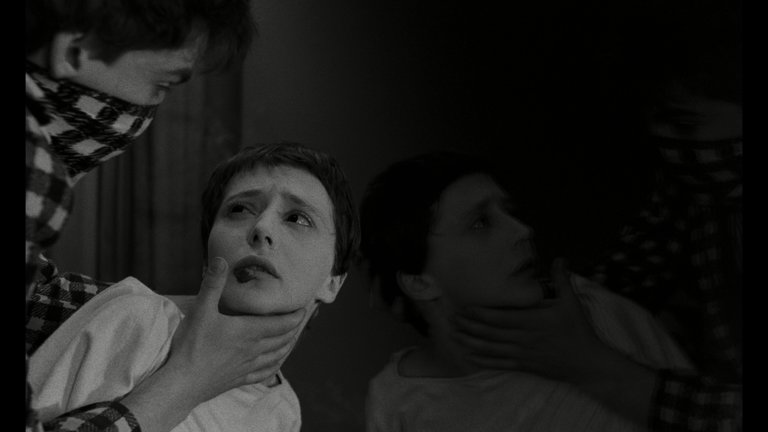 Screen capture from Three Films by Leos Carax