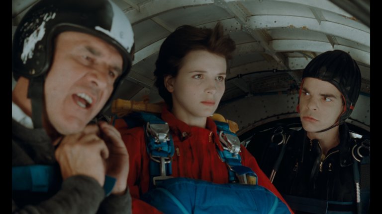 Screen capture from Three Films by Leos Carax