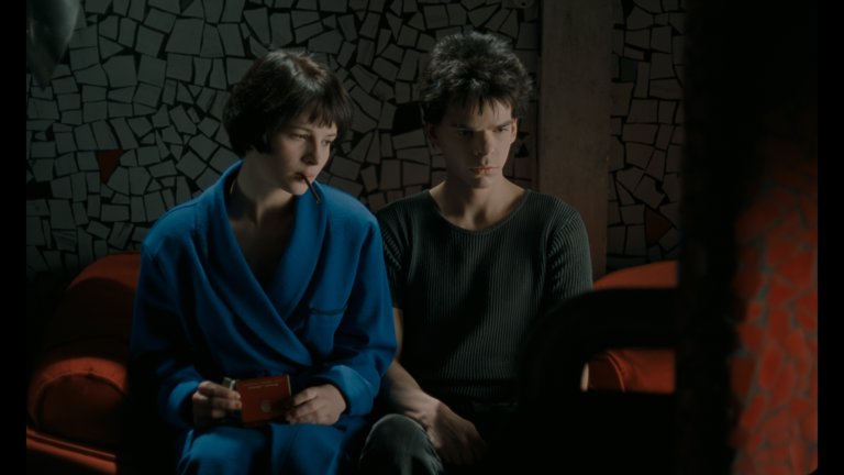 Screen capture from Three Films by Leos Carax