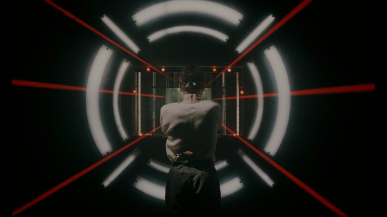 Screen capture from Three Films by Leos Carax